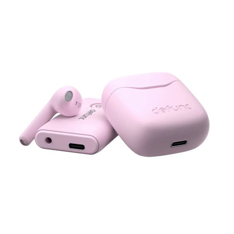 Defunc True Travel Wireless Earbuds - Pink - سماعات